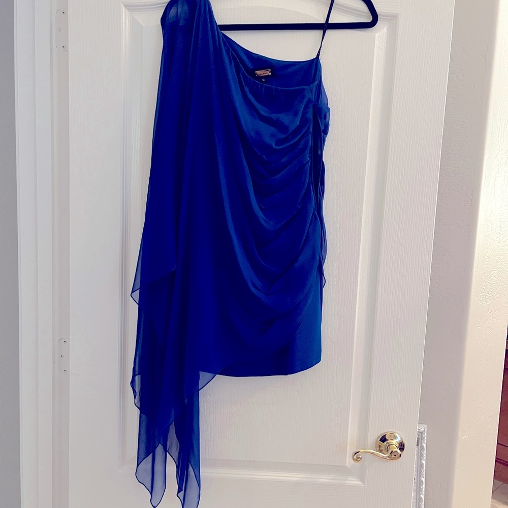 Drapery One shoulder dress - worn once!